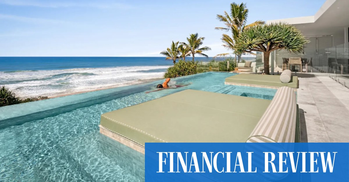 How witches hats paved the way to a $27m beachside mansion