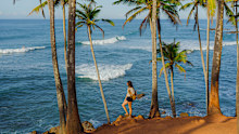 A wellness holiday can be as simple as relaxing in nature. 