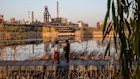 A decommissioned steel mill at Shougang Park. China is hoping to bolster unprofitable mills by cracking down on excess production, which miners hope will mean more demand for their product.