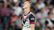 Daly Cherry-Evans reacts to his missed field-goal.