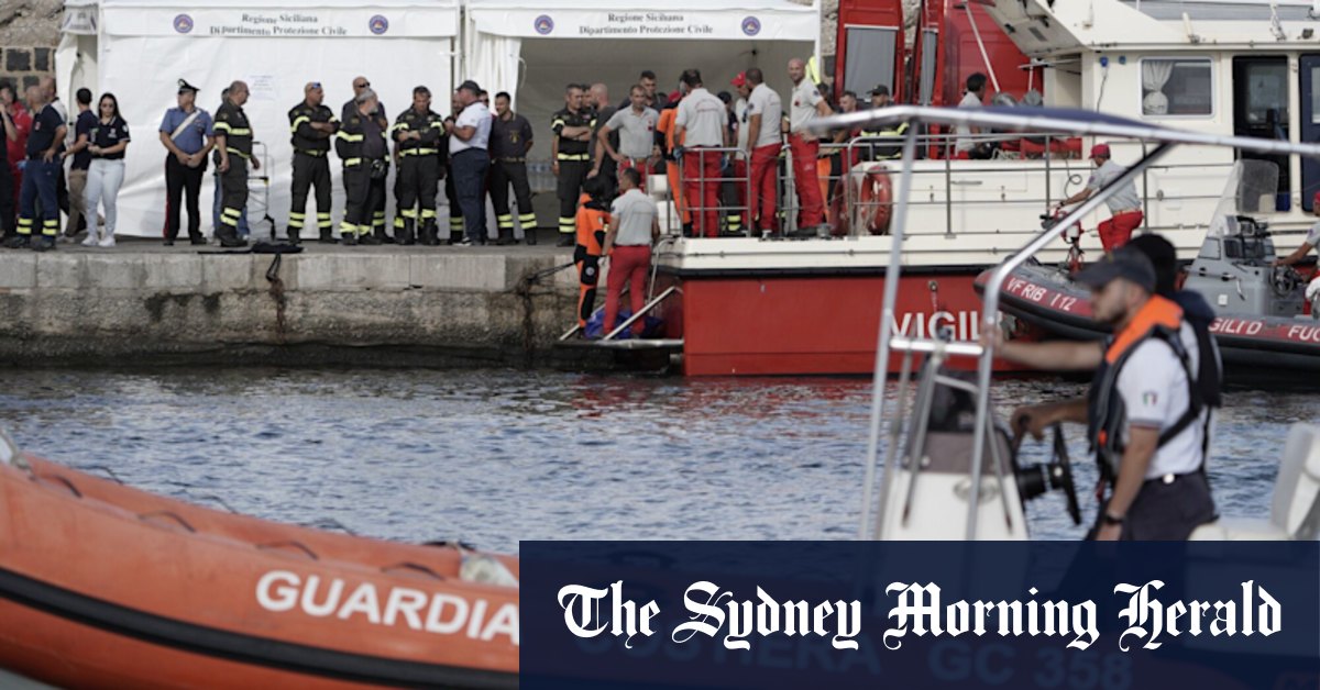 New Zealand skipper under investigation over fatal sinking of super yacht off Sicily