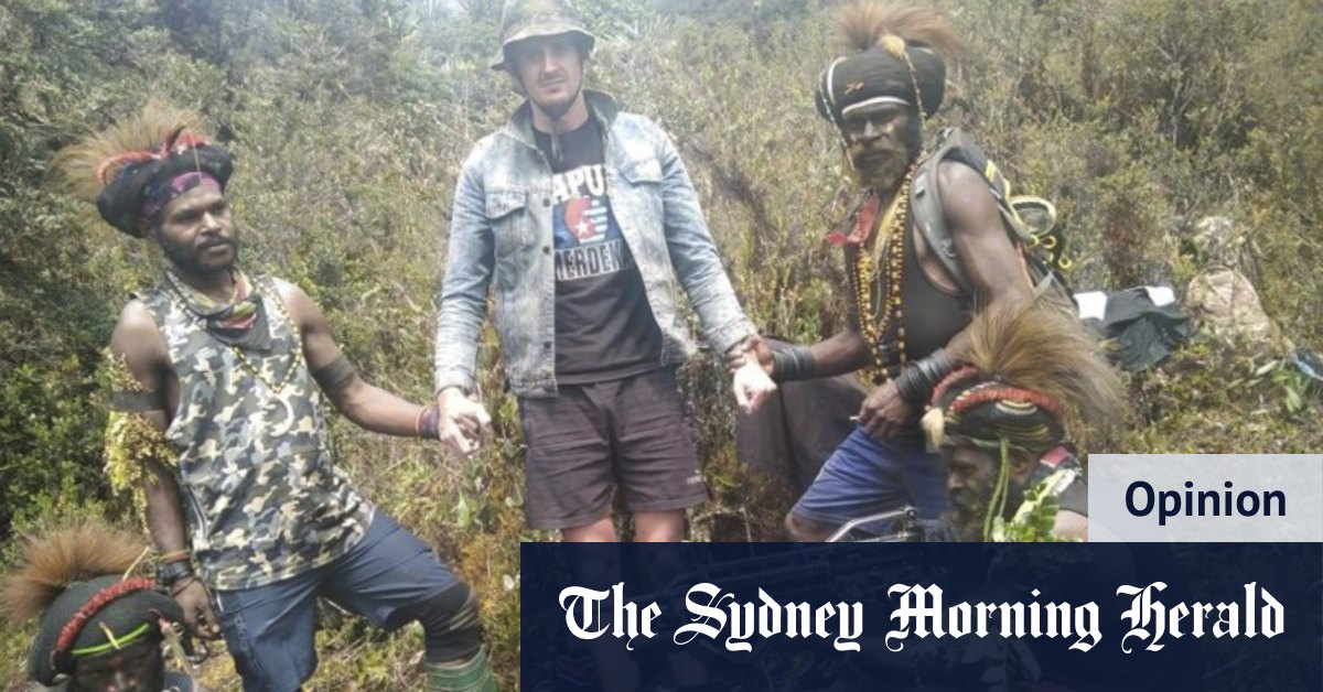 Il pilota rapito Philip Mertens ricorda la guerra in Papua Occidentale