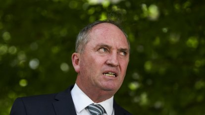 Barnaby Joyce says Nationals must shift to the right to counter Shooters threat