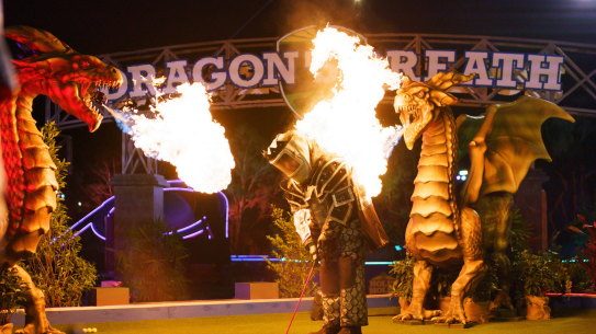 Seven’s mini-golf show Holey Moley is the latest salvo in the reality TV trend of oversized and ostentatiously produced games.