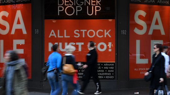 Department stores lead gains as retail spending beats expectations