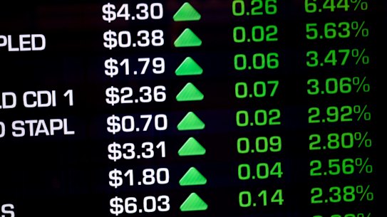 Australian shares closed Thursday's trade higher.