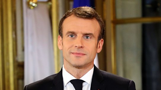 French President Emmanuel Macron.