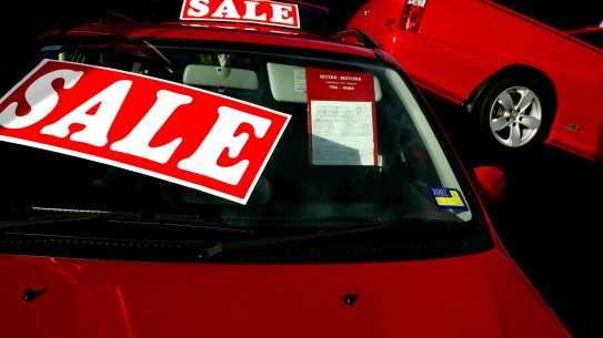 Used car prices are up 40 per cent in the US, but nothing like that here.