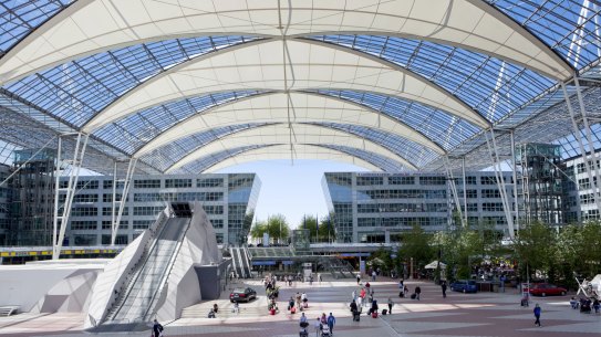 Munich Airport, Germany. Get your timing right and you can spend 90 days in Germany without it eating into your Schengen Area limit.