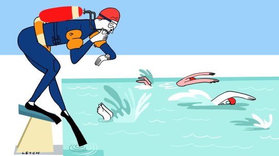 Sink or swim retirement.