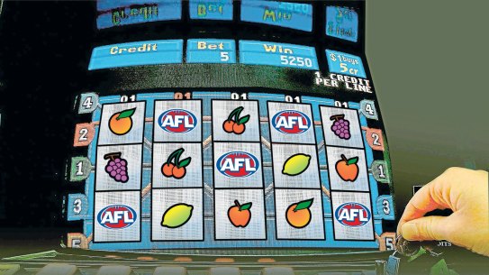 AFL clubs that rely on revenue from poker machines may have to brace for a slump amid the coronavirus pandemic. 