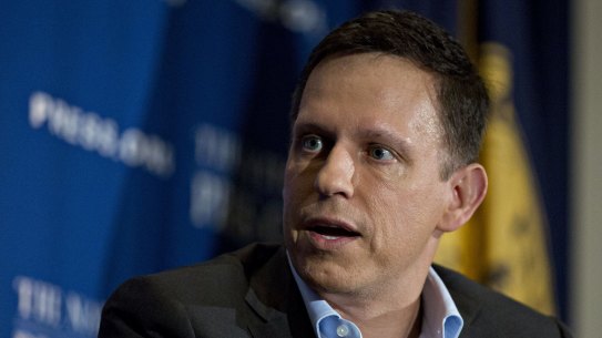 PayPal co-founder Peter Thiel is one of the company’s high-profile investors.