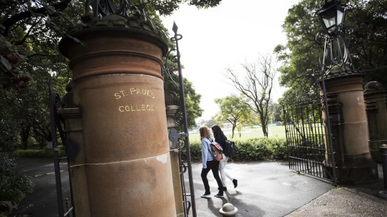 St Paul’s College is considering enrolling undergraduate women 