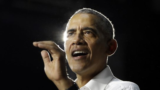 Former US president Barack Obama.