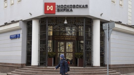 The Moscow Exchange is closed, putting the ability to retrieve overseas investments in Russian stocks in doubt.