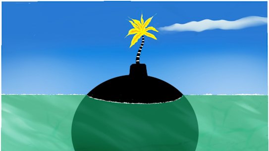 Destabilising:  The Solomon Islands situation.