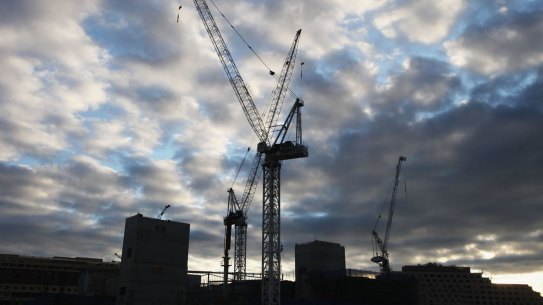 Sydney's CBD could face an oversupply of apartments, after record building levels and with vacancy rates starting to rise.