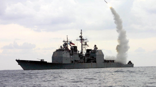 Over 200 Tomahawk land attack missiles will be deployed on Australian navy vessels.