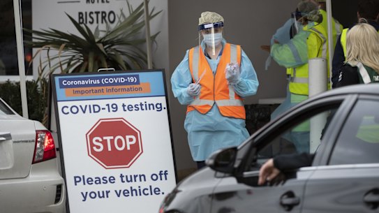 Patrons at Sydney's Crossroads Hotel were quick to get tested in July when an outbreak occurred.