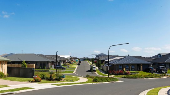 9.2.15 Generic images of Appin Valley, a new housing estate at Appin. Picture: Anna Warr