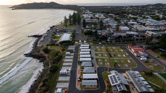 Byron Bay in its first days of lockdown.