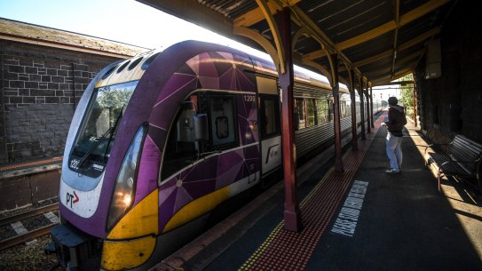 V/Line track upgrades are among those projects hit by delays.