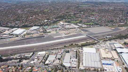 Enfield Intermodal Logistics Centre. 