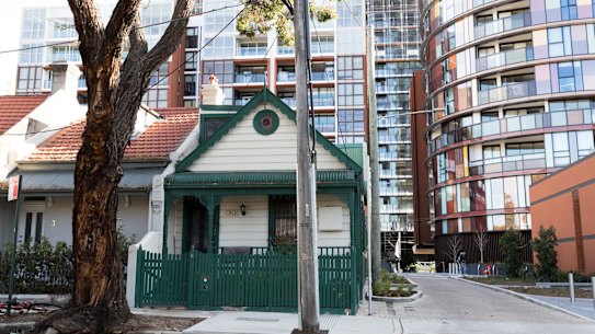 Green Square in Sydney's inner south is set to become the most densely populated precinct in Australia within a decade. 