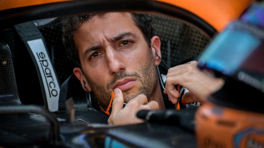 Daniel Ricciardo.