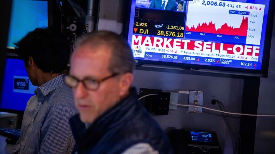 It was a black day on Wall Street on Monday. What just happened?
