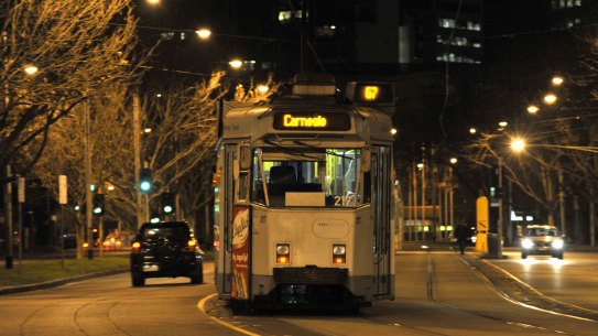 Melbourne tram.