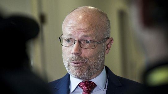 Former eSafety commissioner Alastair MacGibbon recommends app-based multifactor authentication to help guard against hackers. 