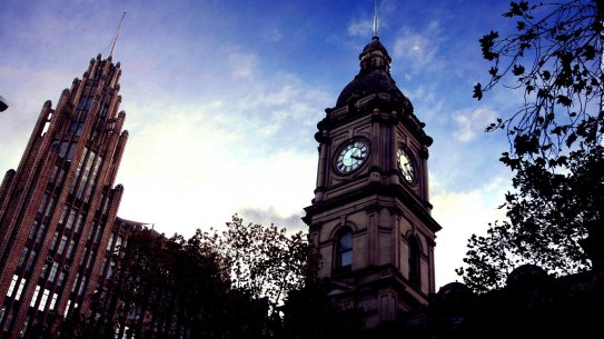 Melbourne Town Hall.
