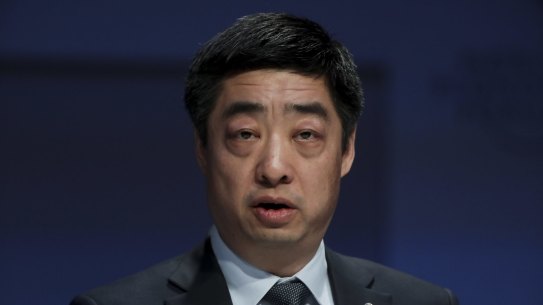 Huawei rotating chairman Ken Hu.
