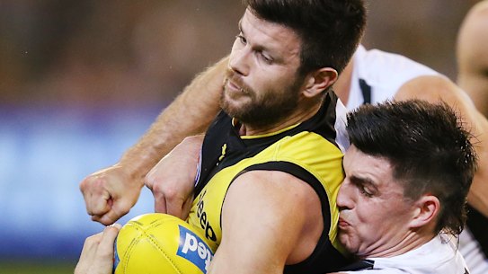 The footy broadcast will be a little different when Collingwood and Richmond resume the season on Thursday night.