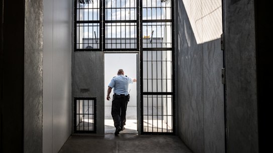 The Olearia Unit at Barwon Prison is the highest security unit in Victoria 