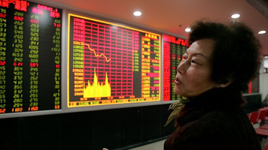 Mum and dad investors drive more than 80 per cent of trades in the Chinese sharemarket. 