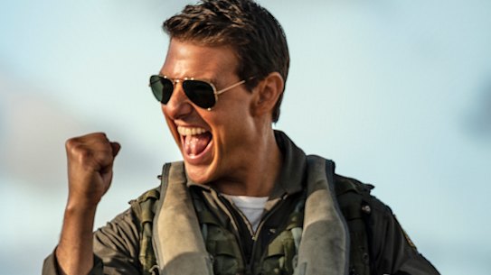 Tom Cruise plays Pete “Maverick” Mitchell in “Top Gun: Maverick.” 
