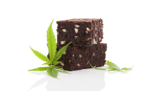 Kate Halfpenny is partial to a Sunday afternoon hash brownie.