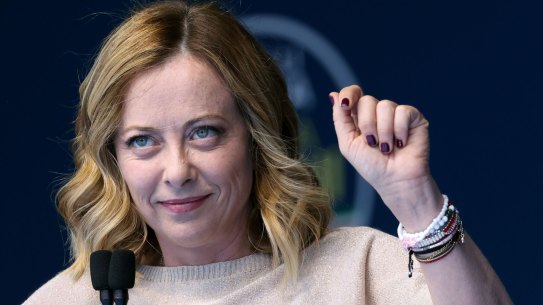 “America innovates, China replicates, Europe regulates. It is an extraordinary picture of our situation, because it’s true.“: Italy’s prime minister Giorgia Meloni. 