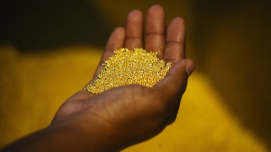 Gold prices are near record highs in Australian dollar terms.