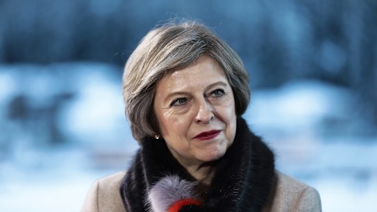 British Prime Minister Theresa May.