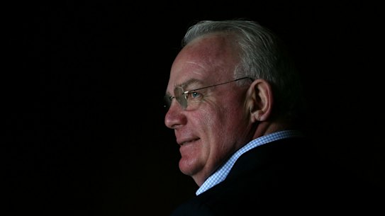 Former chairman of the ABC David Hill in 2007.