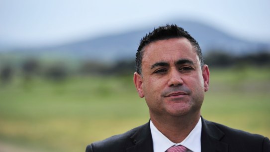 John Barilaro says there's still a lot to do in the electorate.