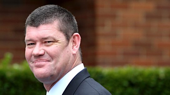 James Packer still owns 37 percent of Crown.