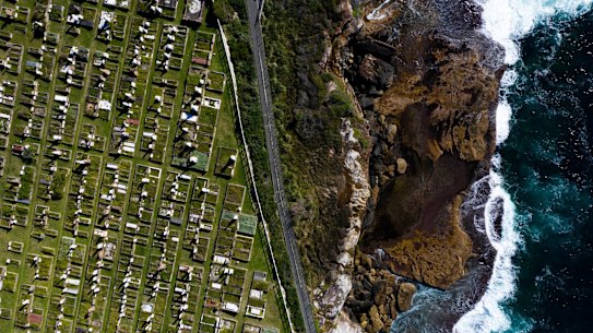 At Waverley Cemetery, the resting place with a view, a plot can cost as much as $28,000.