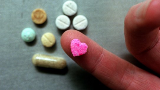Ecstasy tablets. 