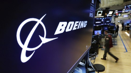 Boeing shares jumped on its first earnings report since two deadly crashes involving 737 MAXes.