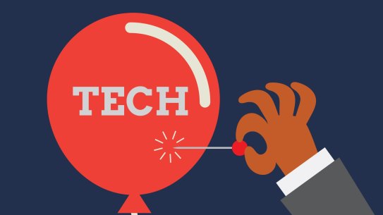 The internet economy looks set to burst all over again one day soon.