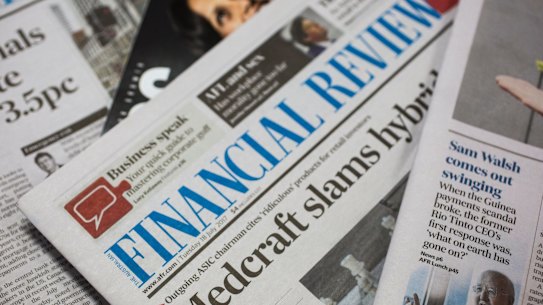 The print edition of The Australian Financial Review soon will be unavailable in Perth.